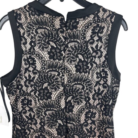 Enfocus Studio Women Sleeveless Lace Bodycon Casual Dress Size 6 - Picture 6 of 7